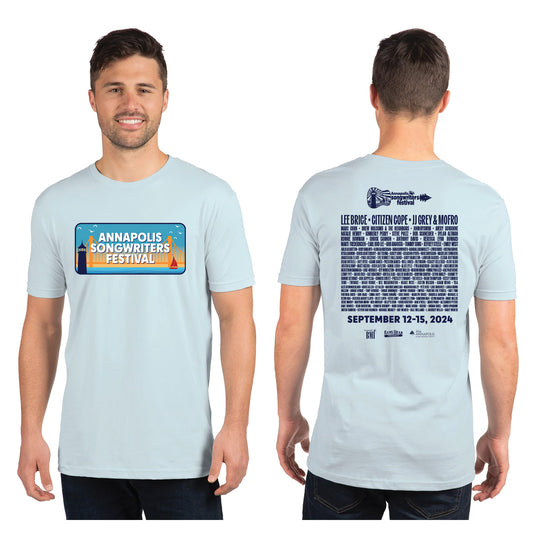 2024 Annapolis Songwriters Festival Lineup T-Shirt