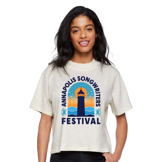 Annapolis Songwriters Festival Womens Boxy Tee