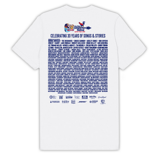 KWSF Lineup Shirt - White