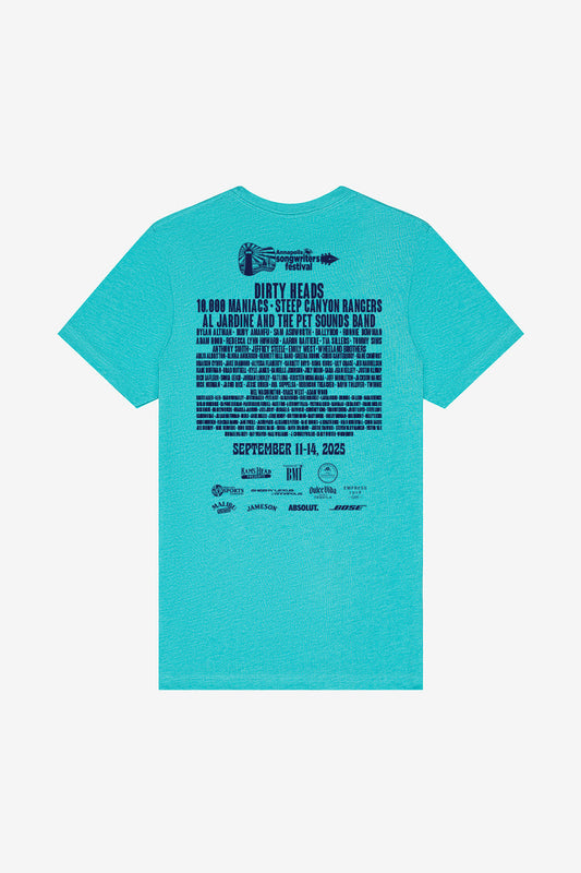 2025 Annapolis Songwriters Festival Line-Up T-Shirt